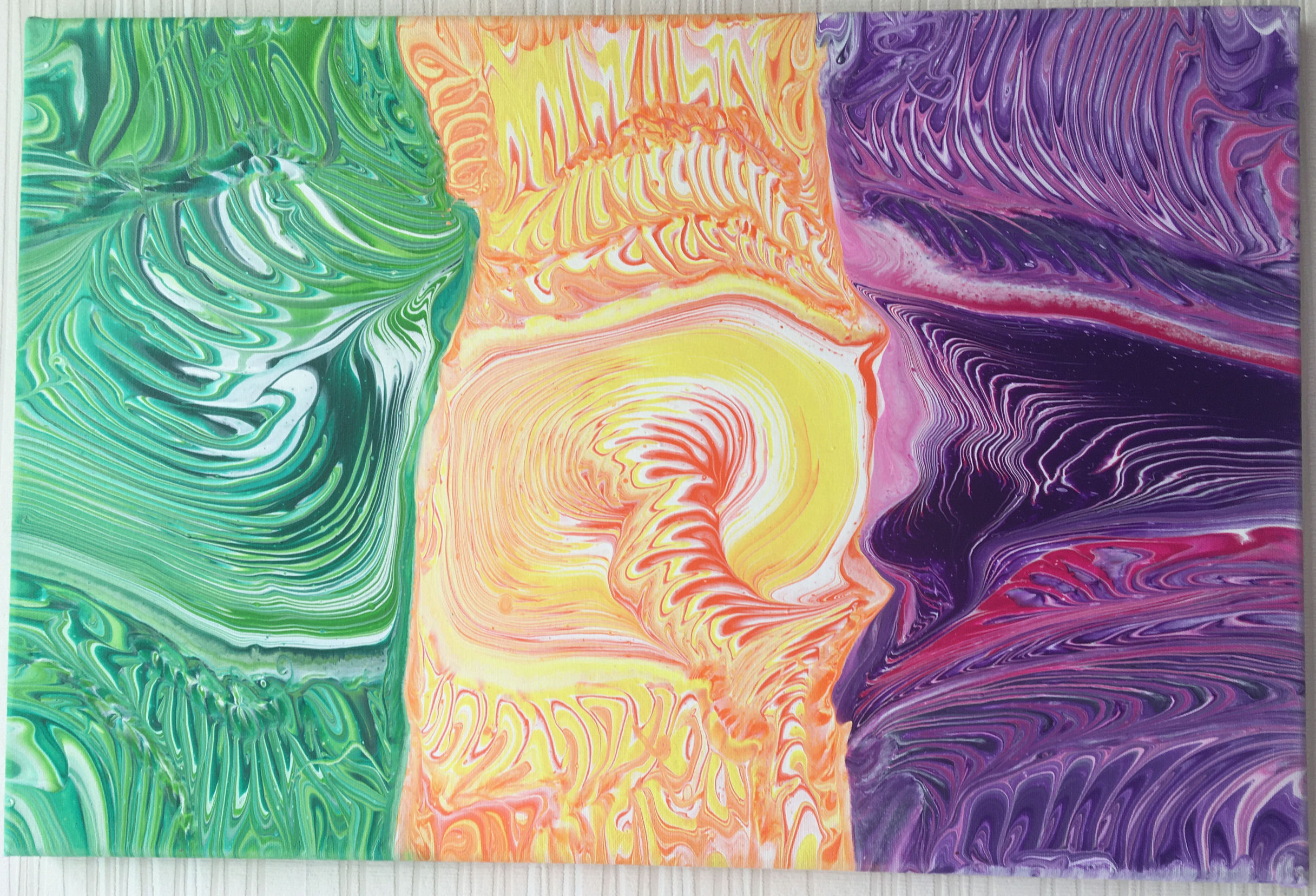 Nr17 Frühling tricolour